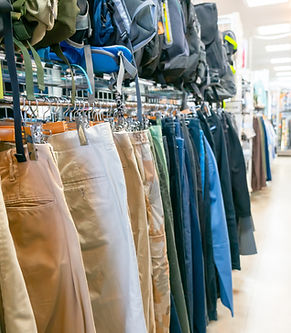 衣料品とカバン