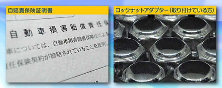証明書とナット