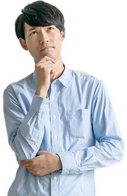 悩む男性