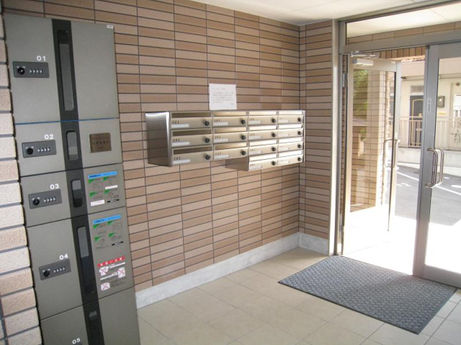 マンションの玄関