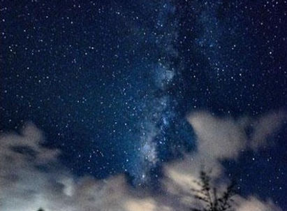 満天の星空