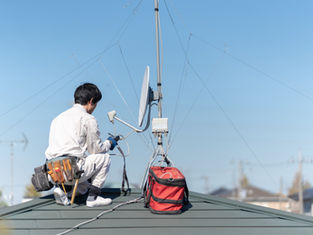 テレビのアンテナ工事