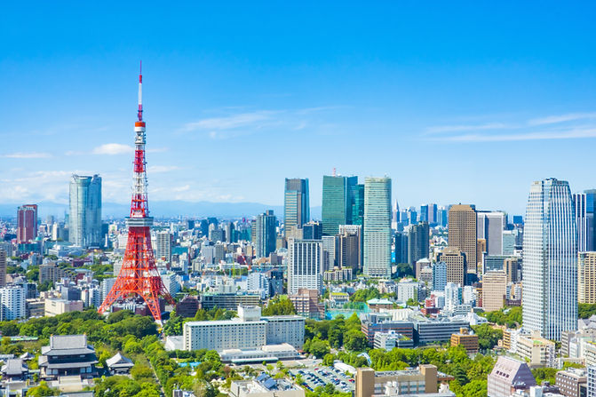 東京の街並み