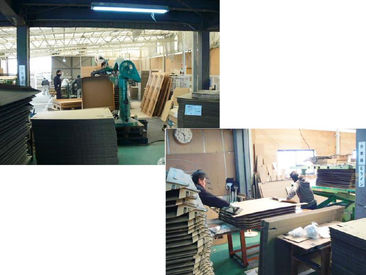 段ボールの裁断・加工・組立