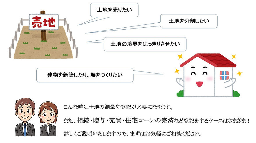 土地を分割したい