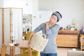 家事で疲れる主婦