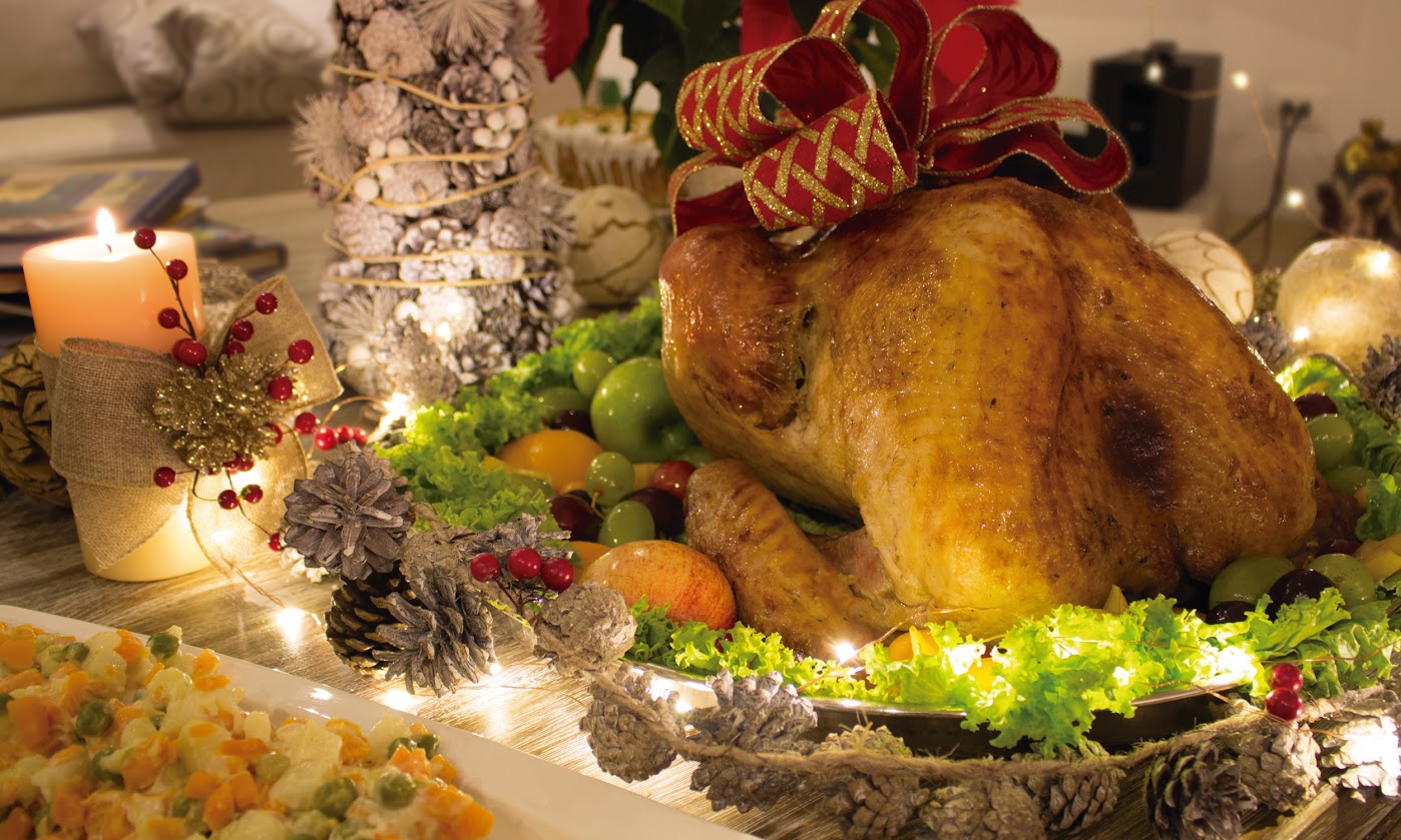 Arranged Food and Objects