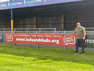 Bridgend Ravens Partner with Lads & Dads to Promote Mental Health Awareness