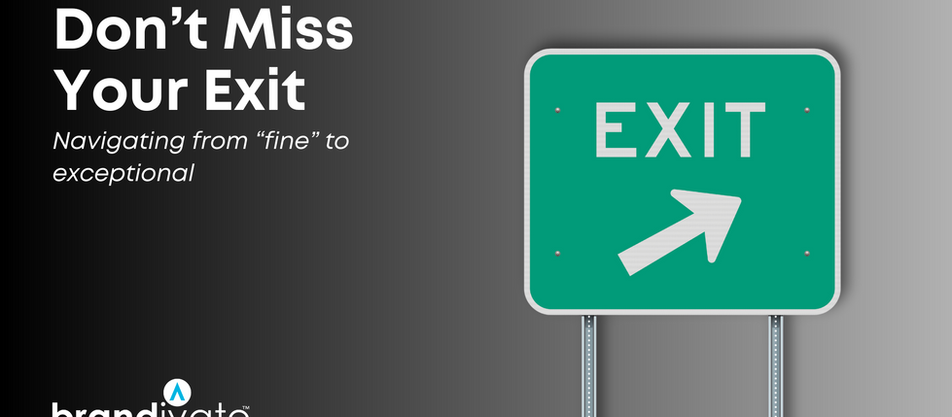 Don't Miss Your Exit
