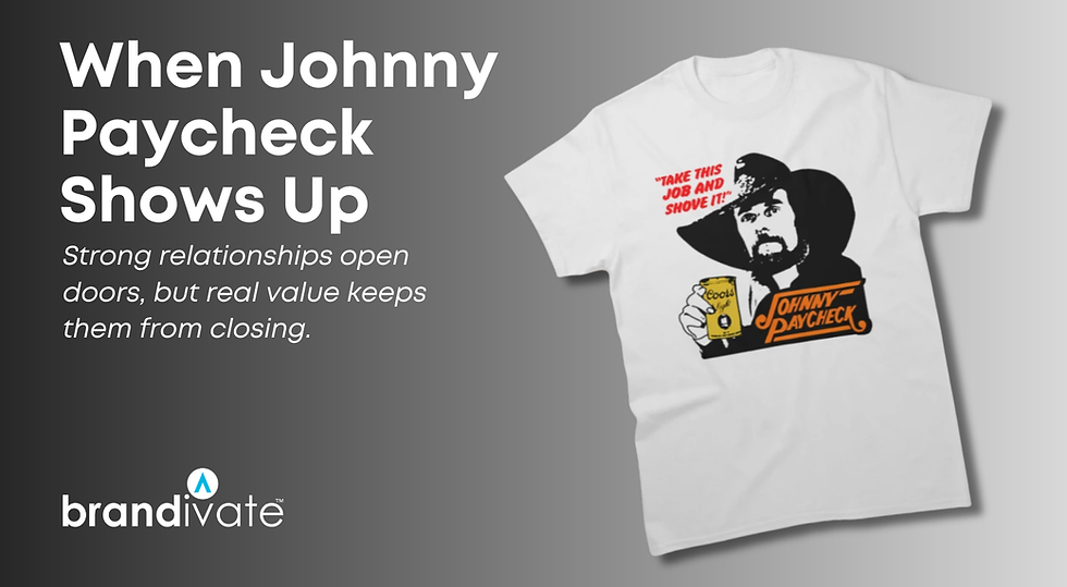 When Johnny Paycheck Shows Up