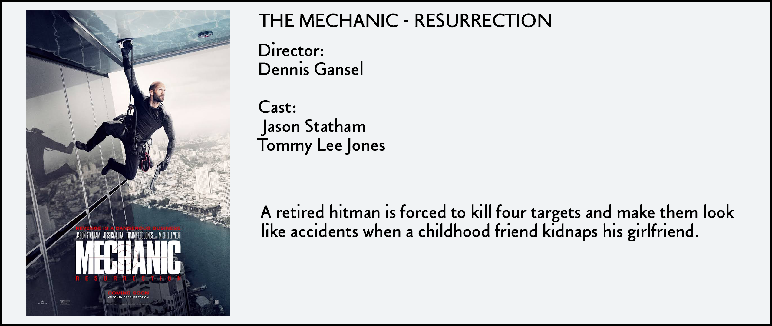 Mechanic: Resurrection
