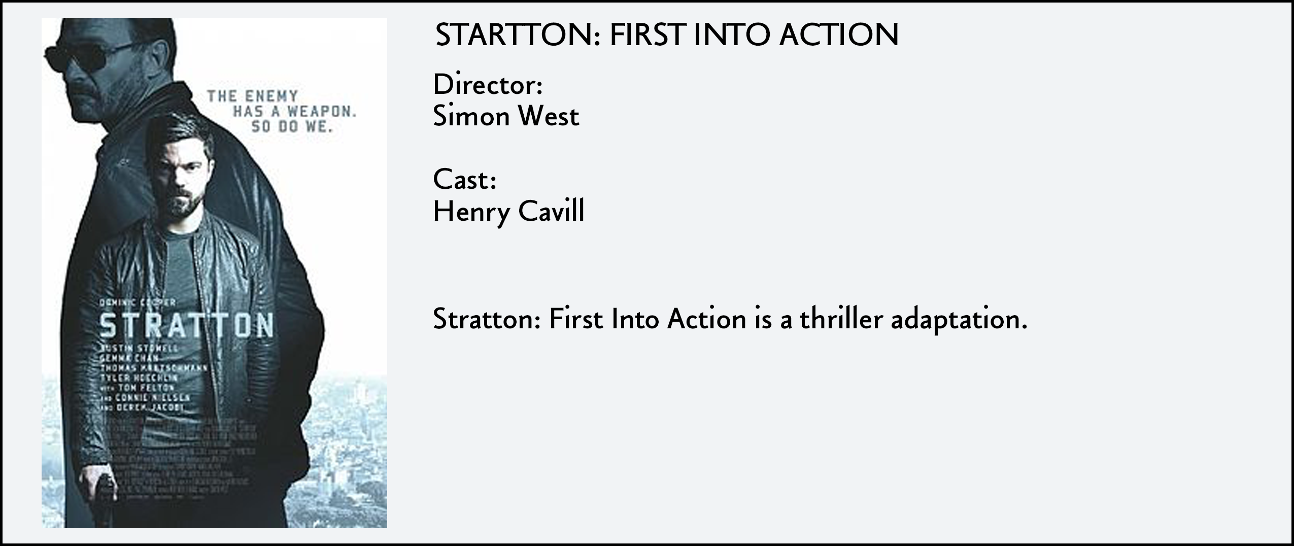 Startton- First Into Action