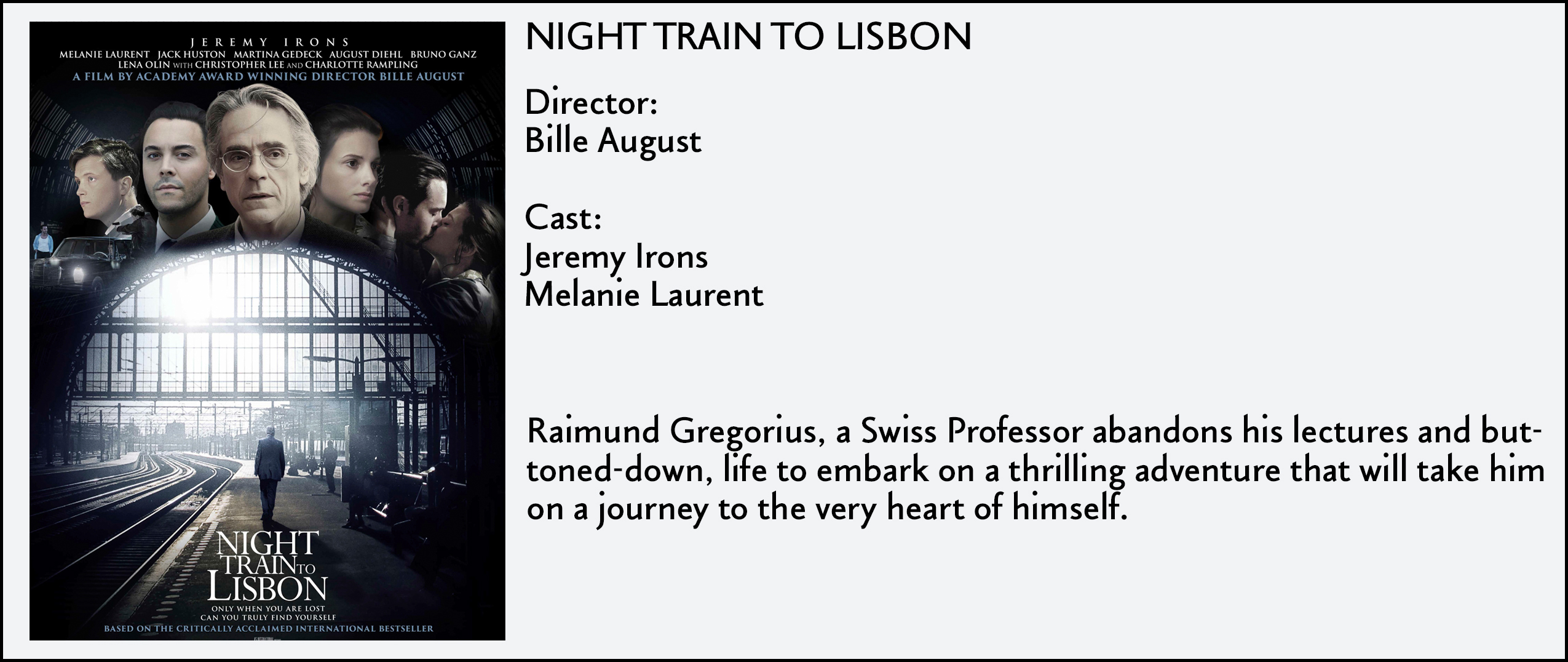 Night Train to Lisbon