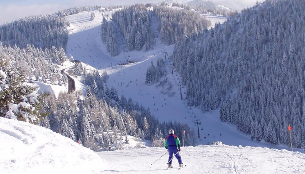 Skiing in Folgaria