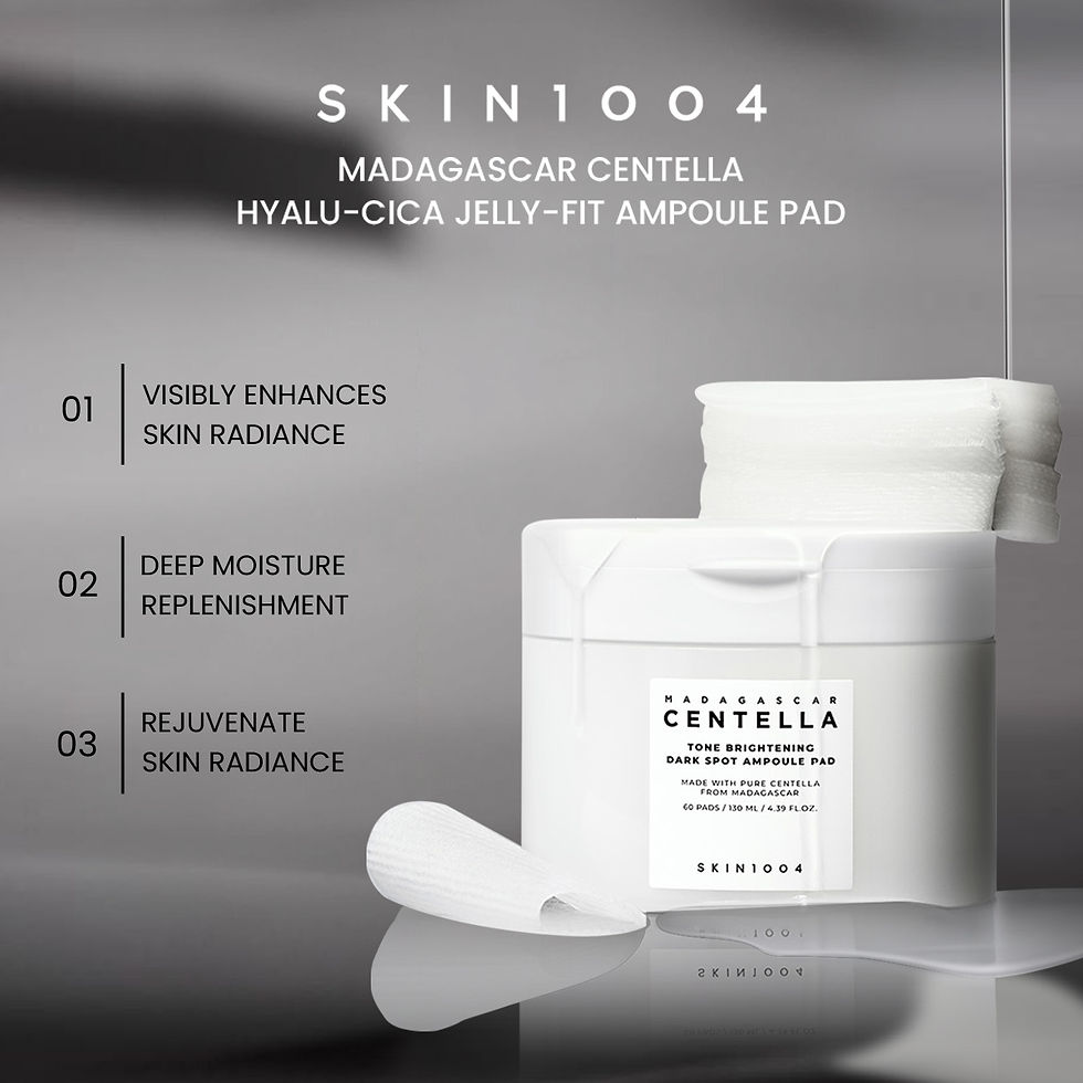 Thumbnail: SKIN1004 MADAGASCAR CENTELLA PAD,Essence-Infused​ Pad Texture,For A Radiant Gl