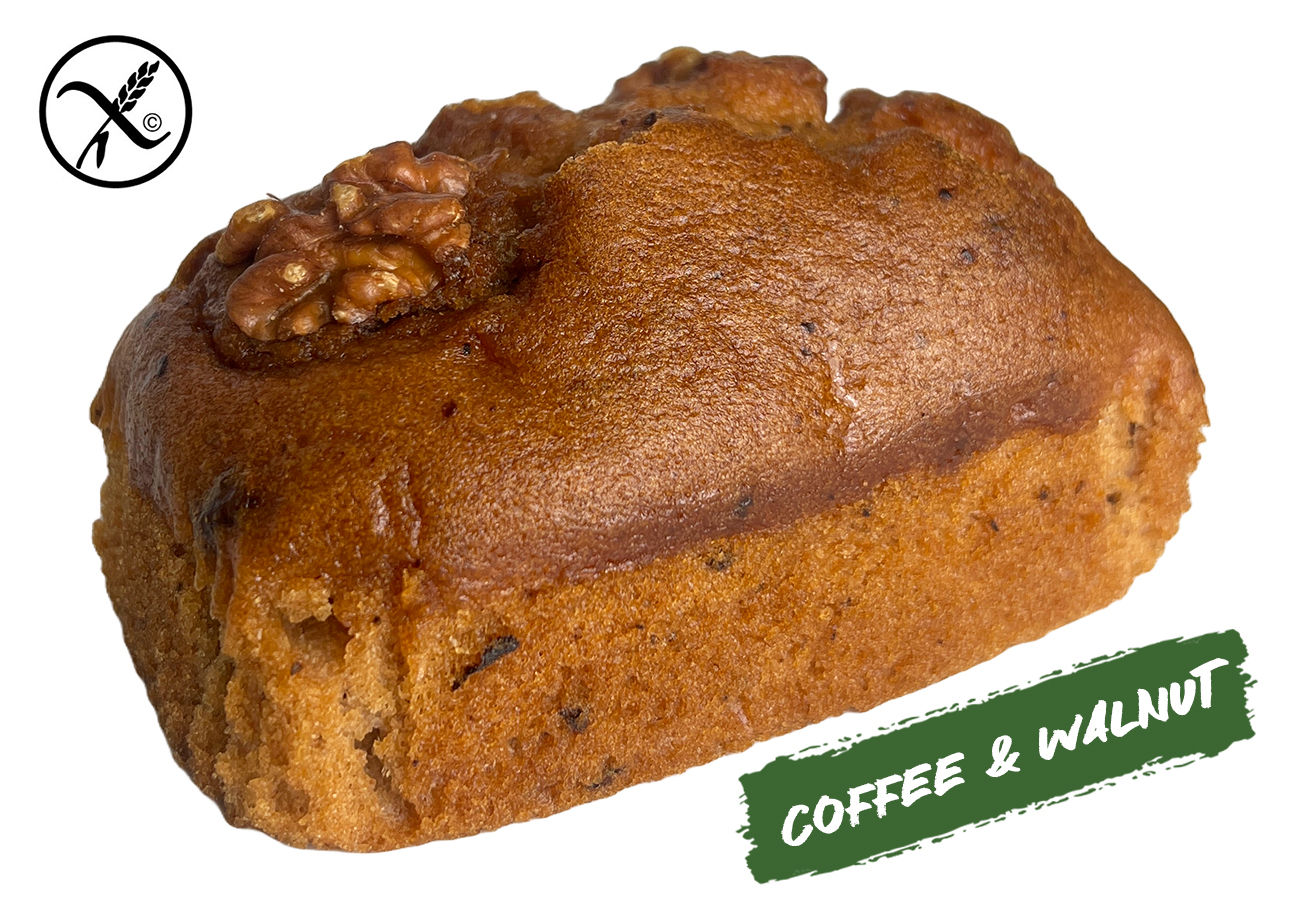 GF Coffee & Walnut Cake