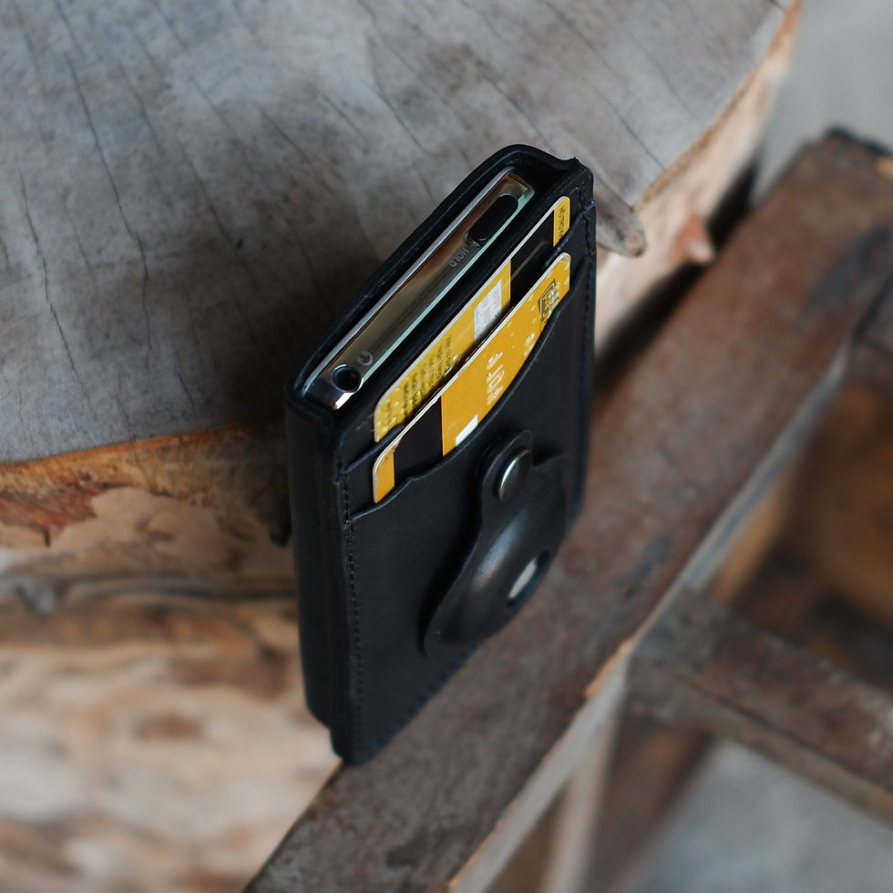 Thumbnail: iPod Classic Leather Case (with card slots & Airtag slot)
