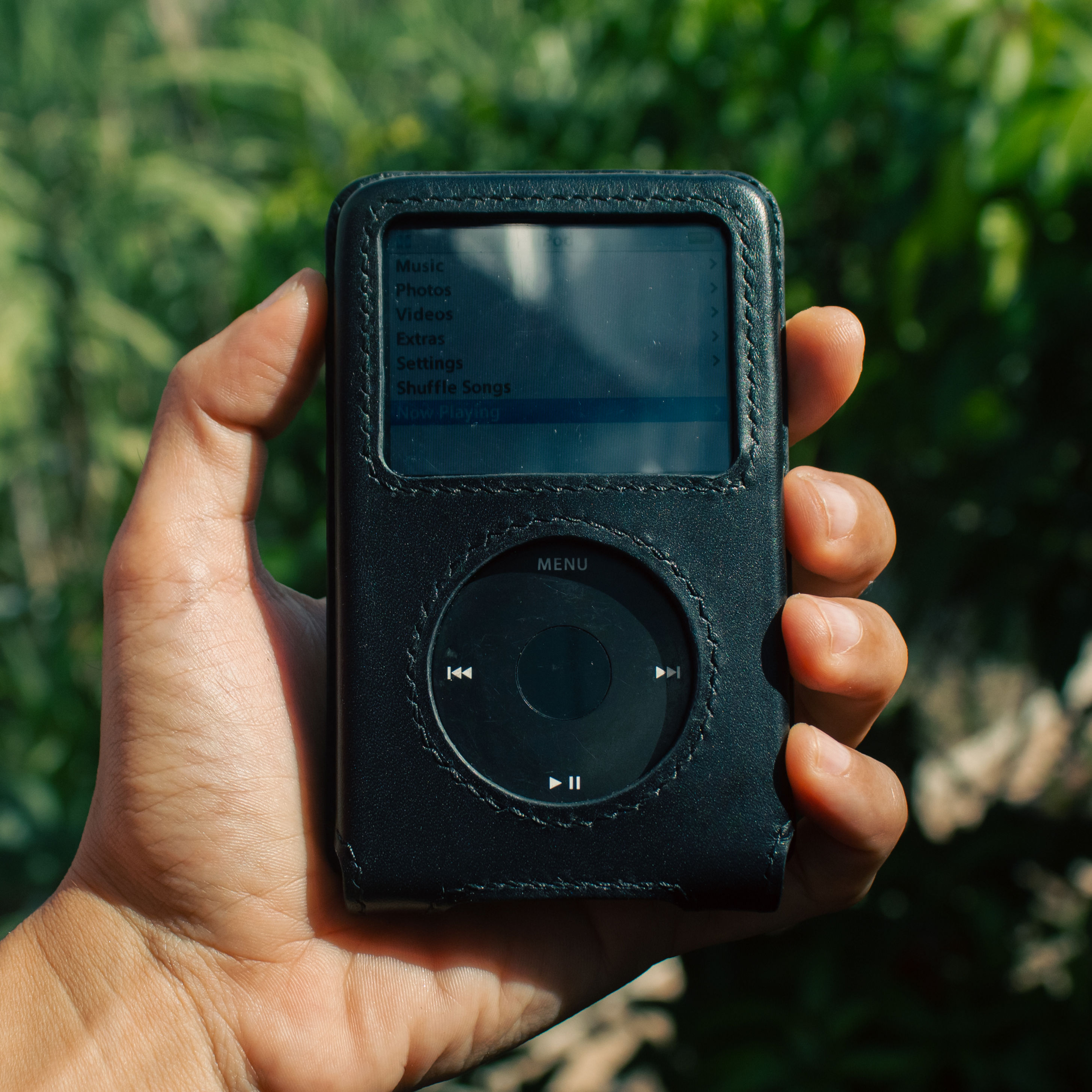 Leather Case for iPod Classic 5th gen Slim - 010