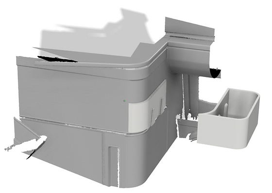 VW California 3D scan