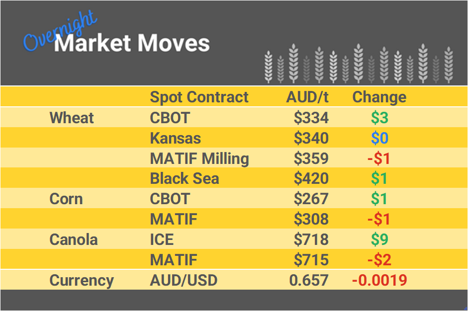 Grain Report Tuesday - 23rd January