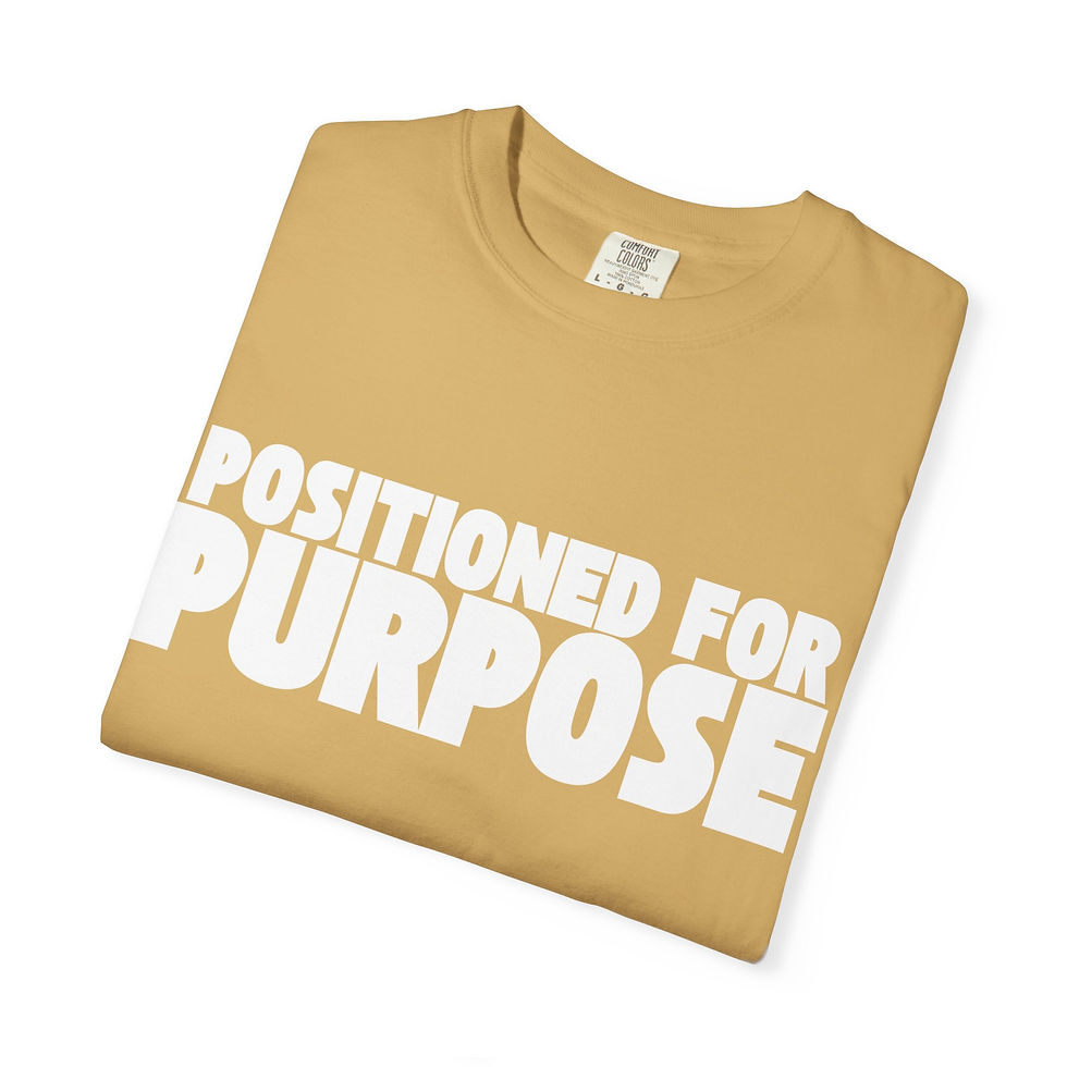 Thumbnail: Positioned For Purpose T-Shirt — Classic White Garment-Dyed Tee
