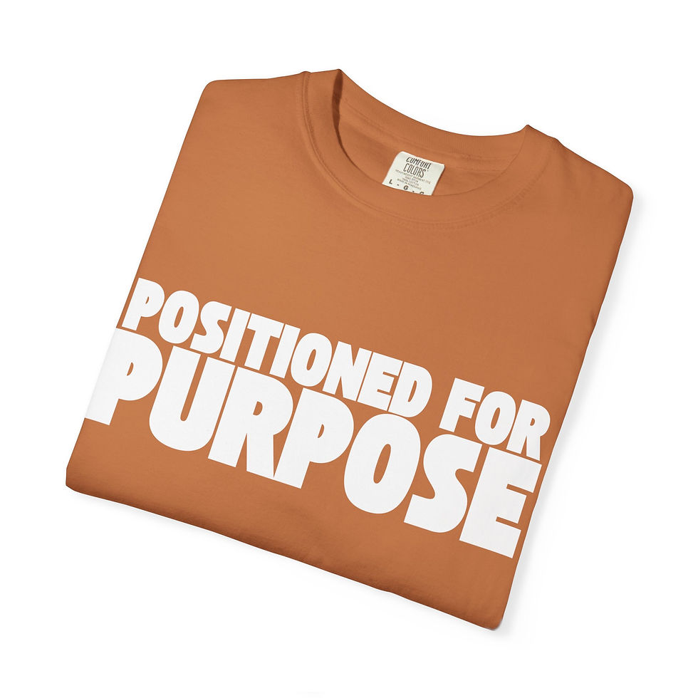 Thumbnail: Positioned For Purpose T-Shirt — Classic White Garment-Dyed Tee