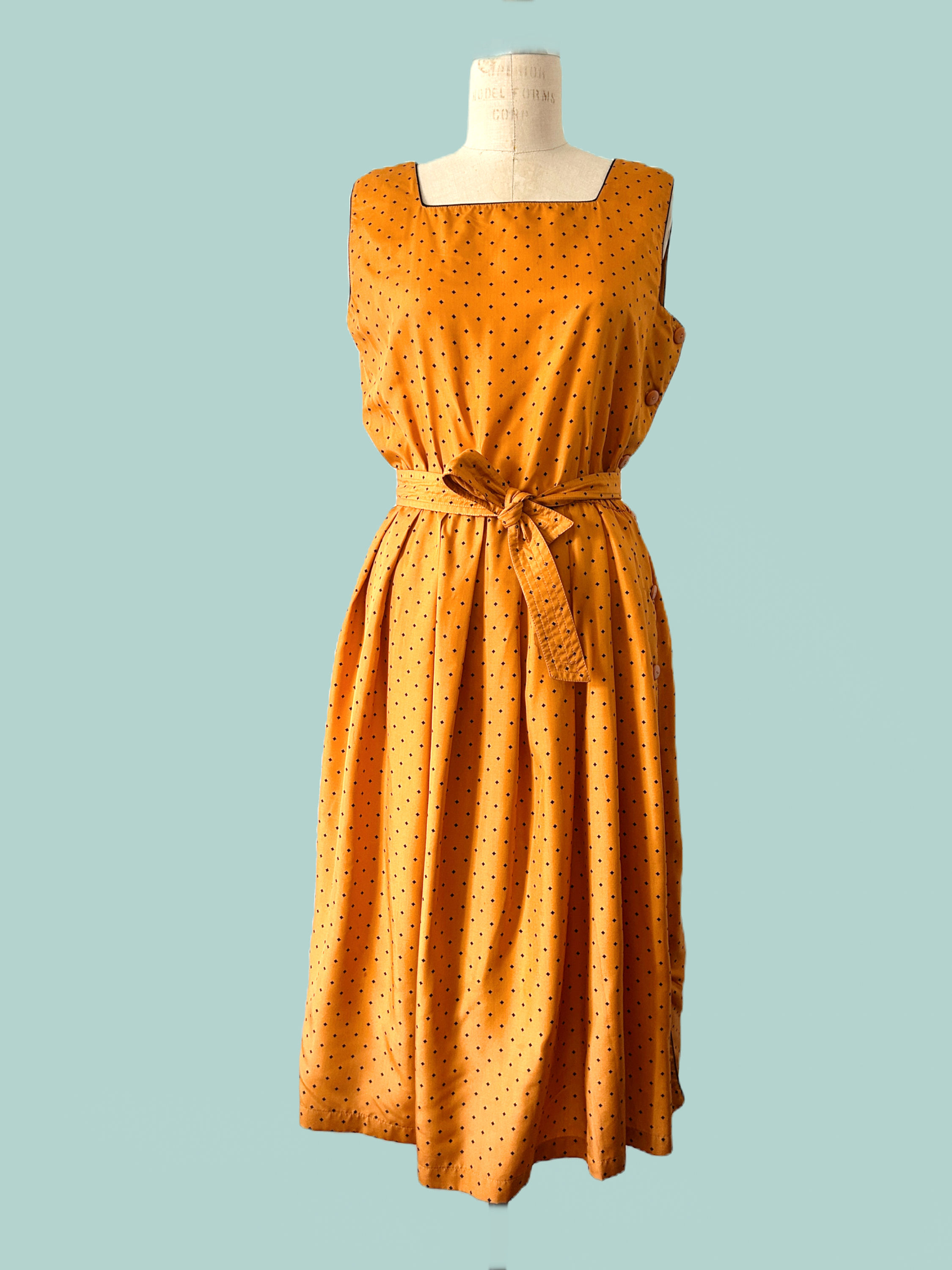 Robe vintage Pisanti Paris// Soie