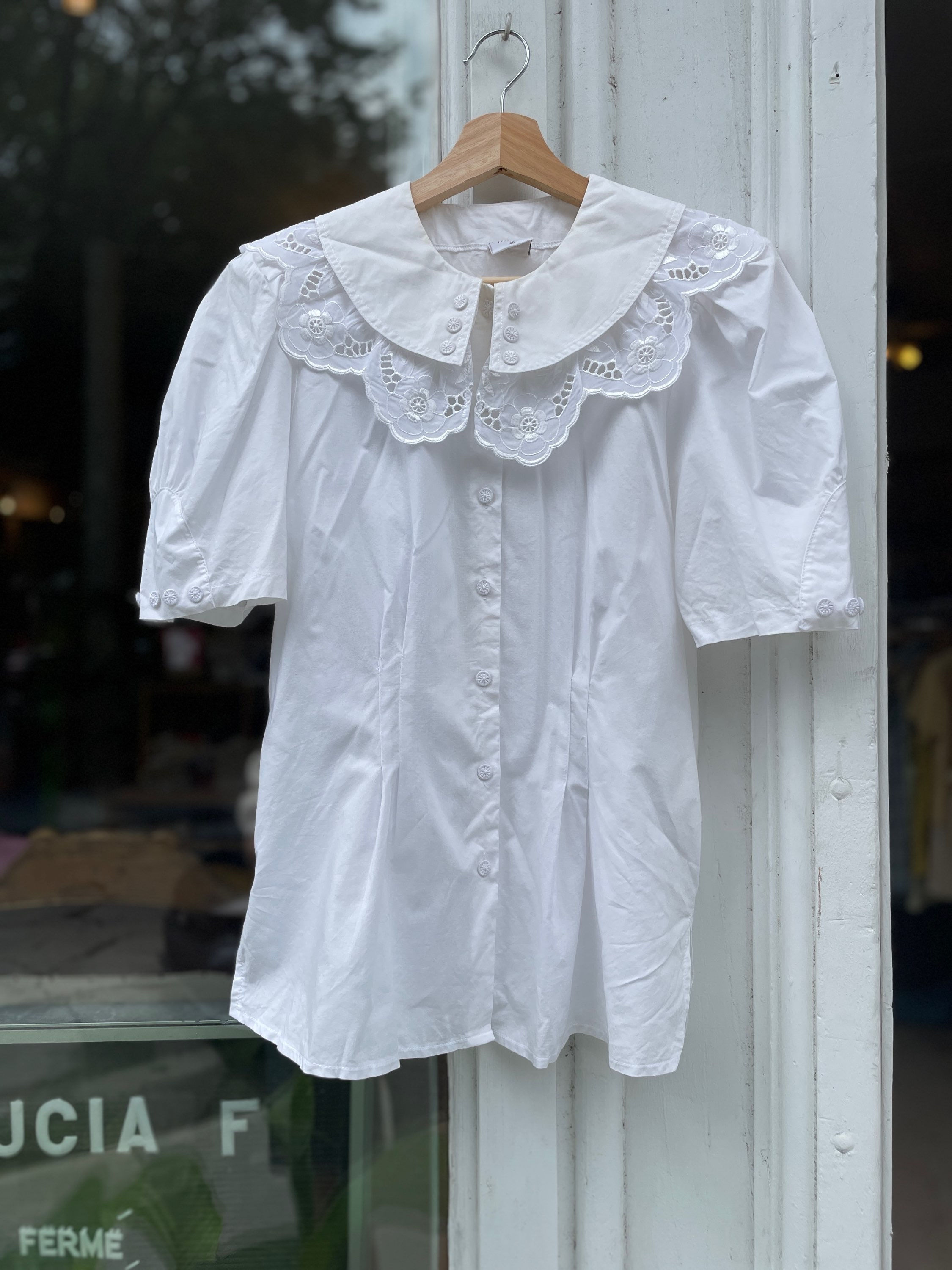 Chemise Blanche Hess ✨size 40✨Médium 