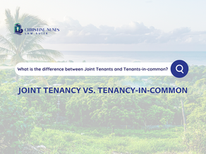 Joint Tenancy vs Tenancy-in-Common