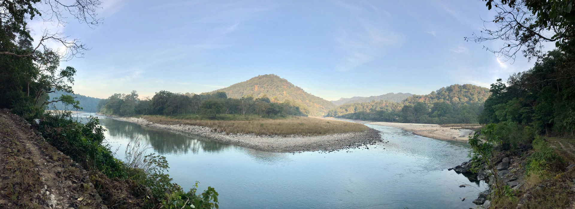 Traumhafte Morgenstimmung in Corbett