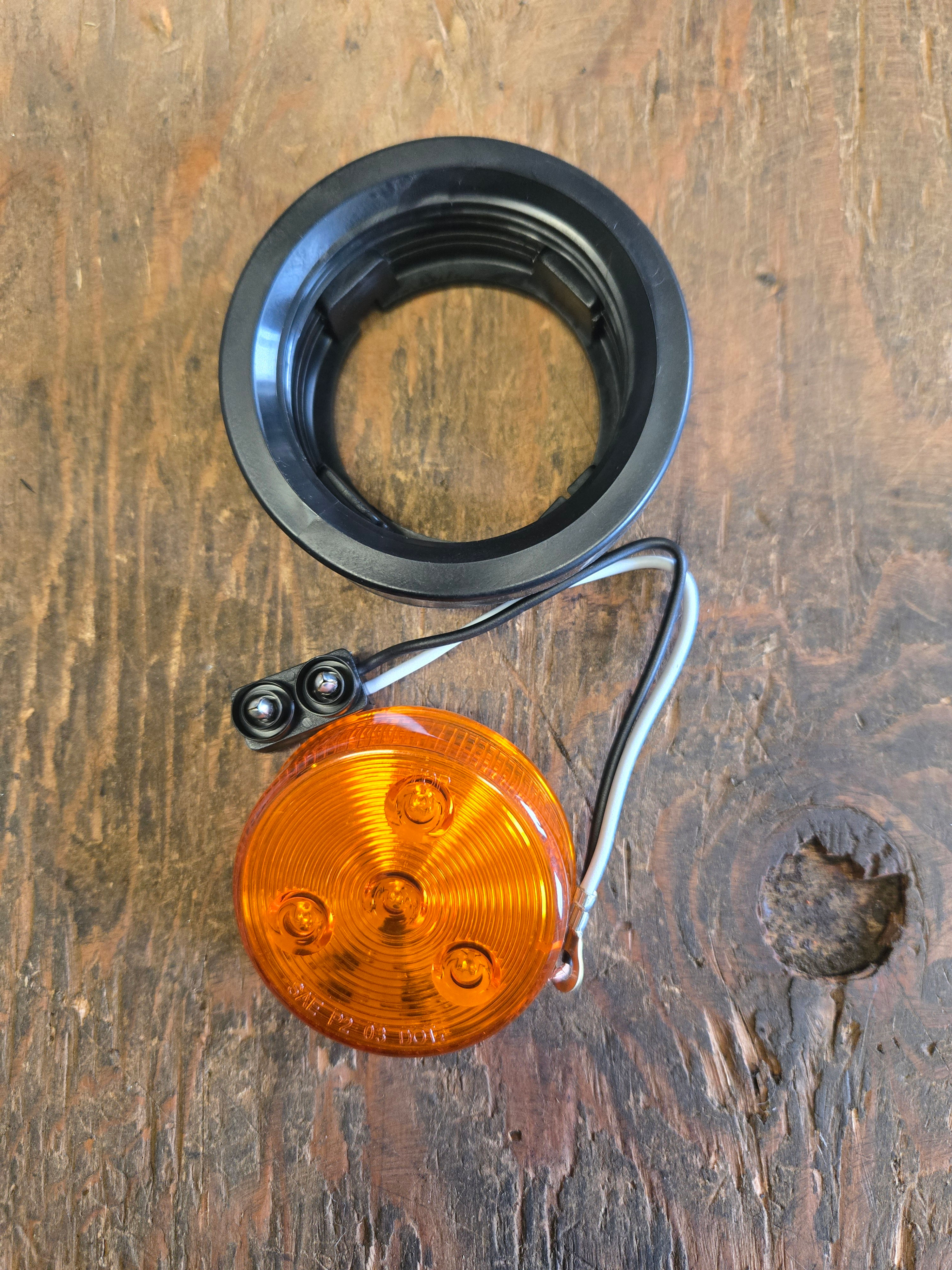 ensemble de lumière LED 2-1/2" ambre
