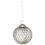 Thumbnail: Metallic Silver Diamond Pressed Set Of 4