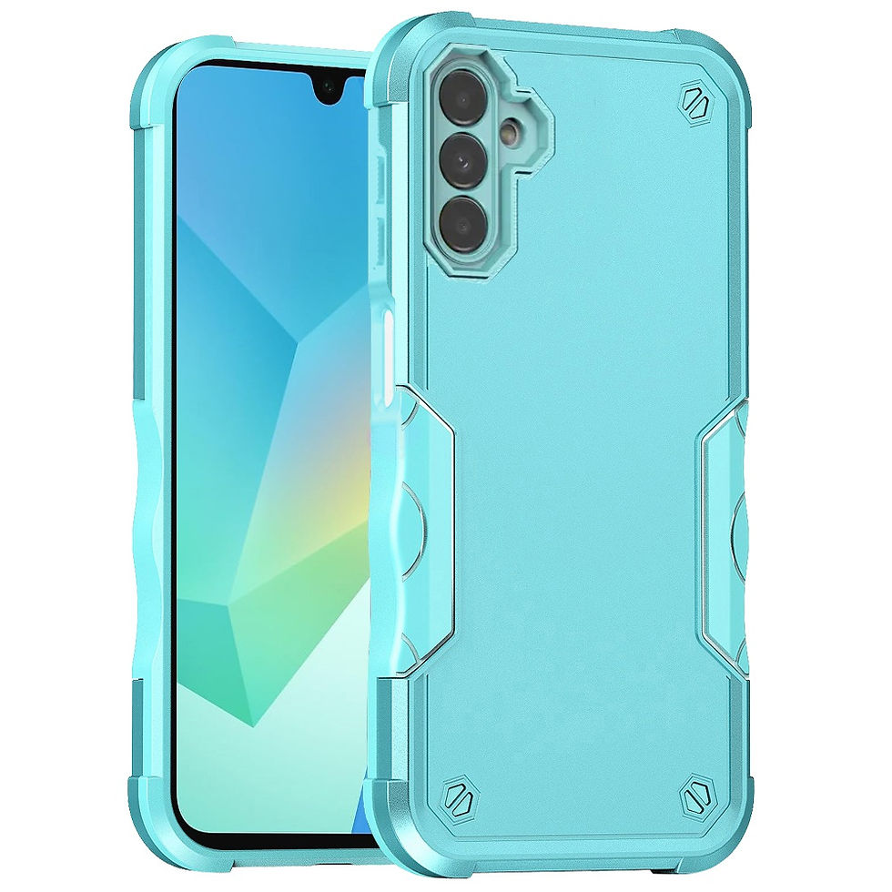 Samsung A16 5G Exquisite Tough Shockproof Hybrid Case Cover - Teal