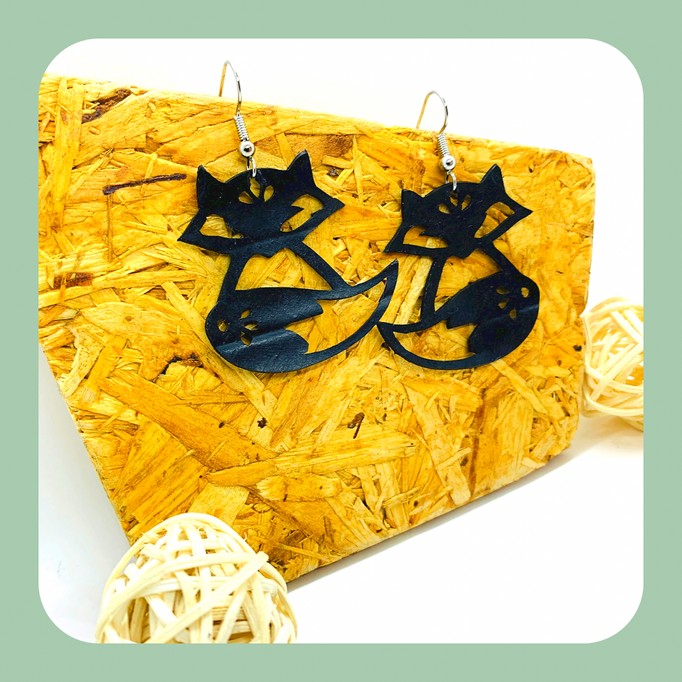 Miniature : Les boucles d'oreilles upcyclées RenArt 