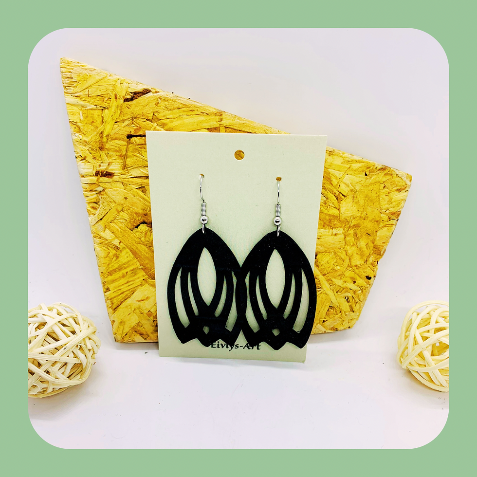 Miniature : Les boucles d'oreilles upcyclées  Sofia