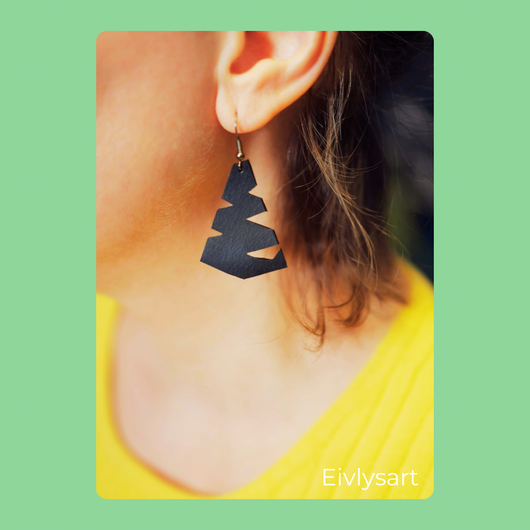 Les boucles d'oreilles upcyclées First