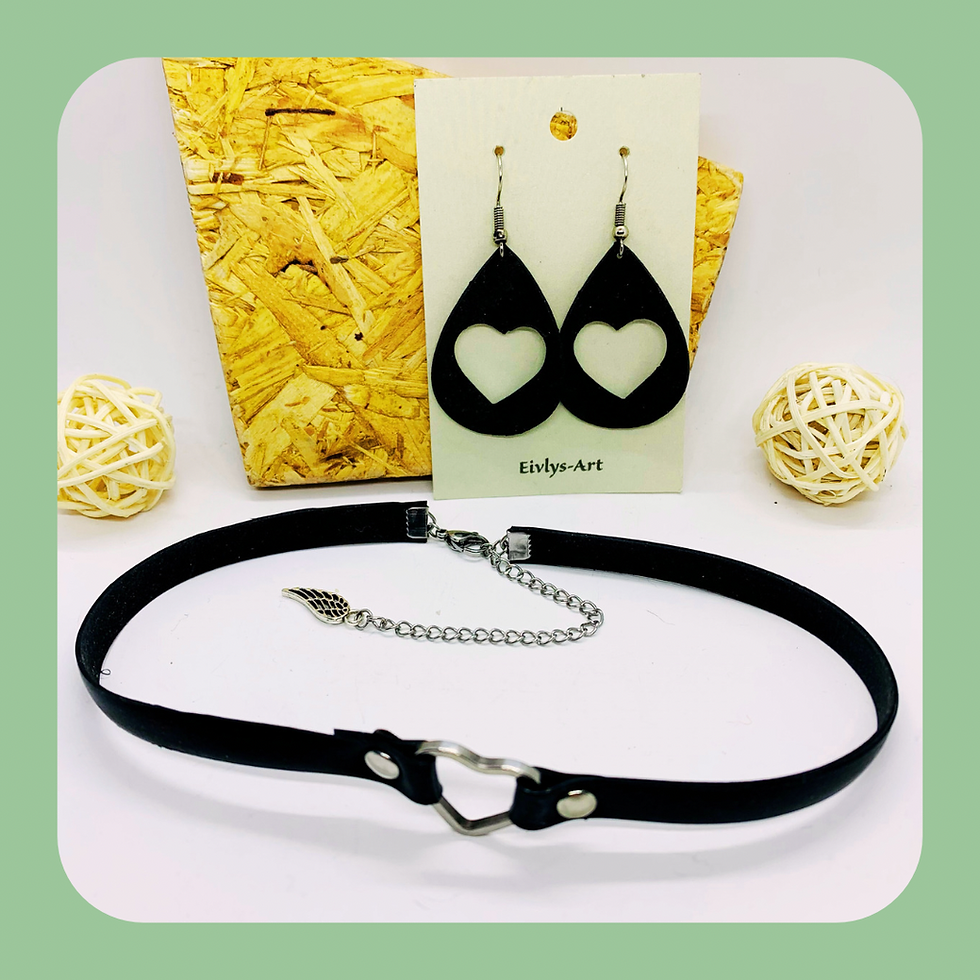Miniature : Les boucles d'oreilles upcyclées Love