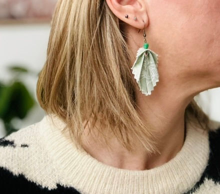 Miniature : Les boucles d'oreilles upcyclées Easie