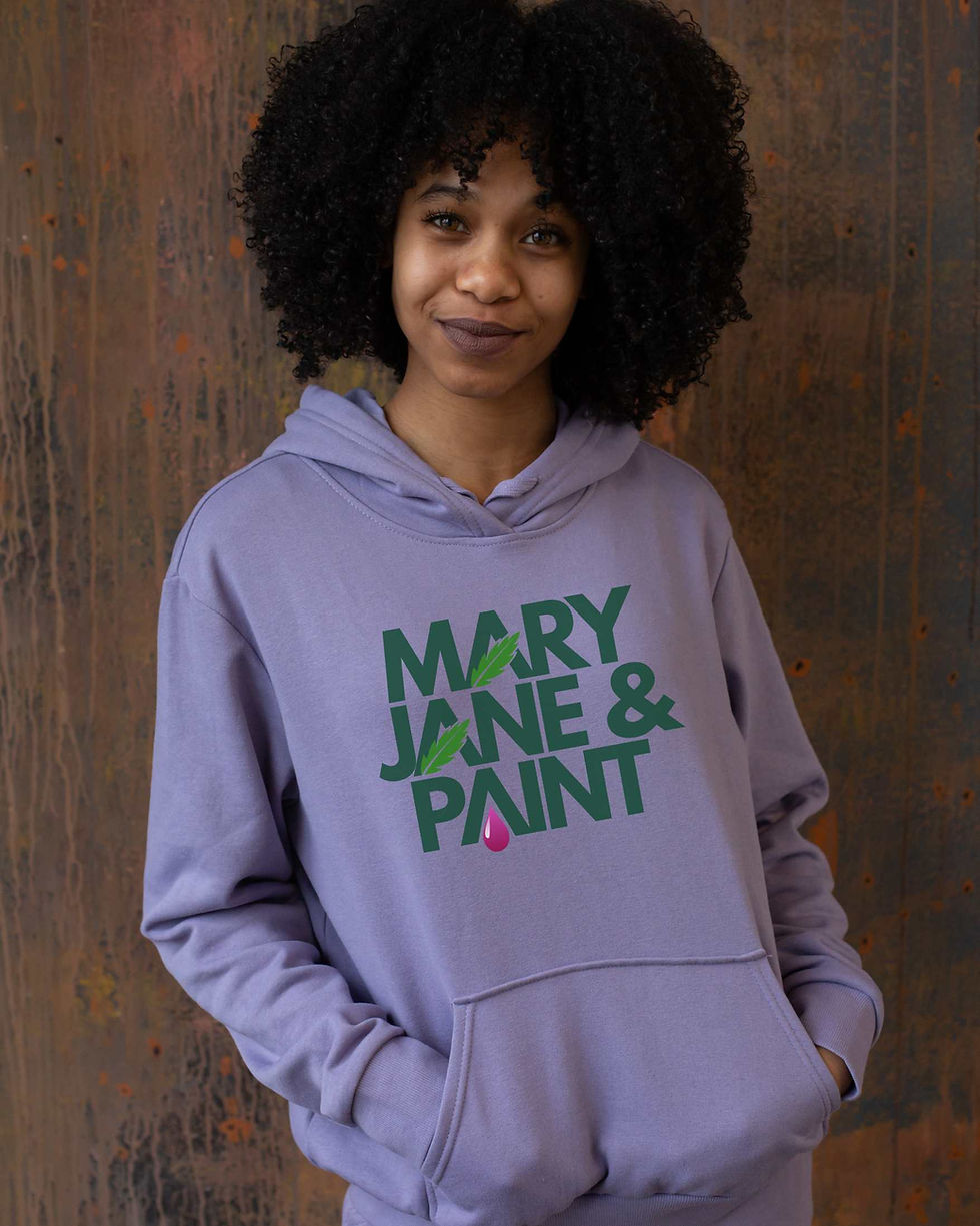 Thumbnail: MARYJANE HOODIE UNISEX CUSTOM INITIALS