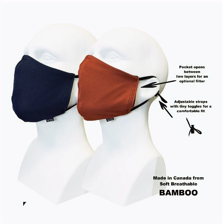 Men's Double Layer Masks (2 ) Harvest Moon