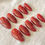 Thumbnail: Nailvana Handmade Crimson Sparkle