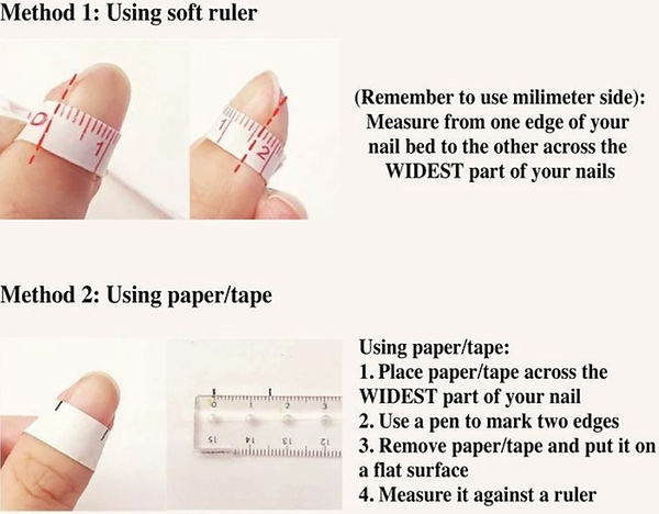 Nailvana Size Guide