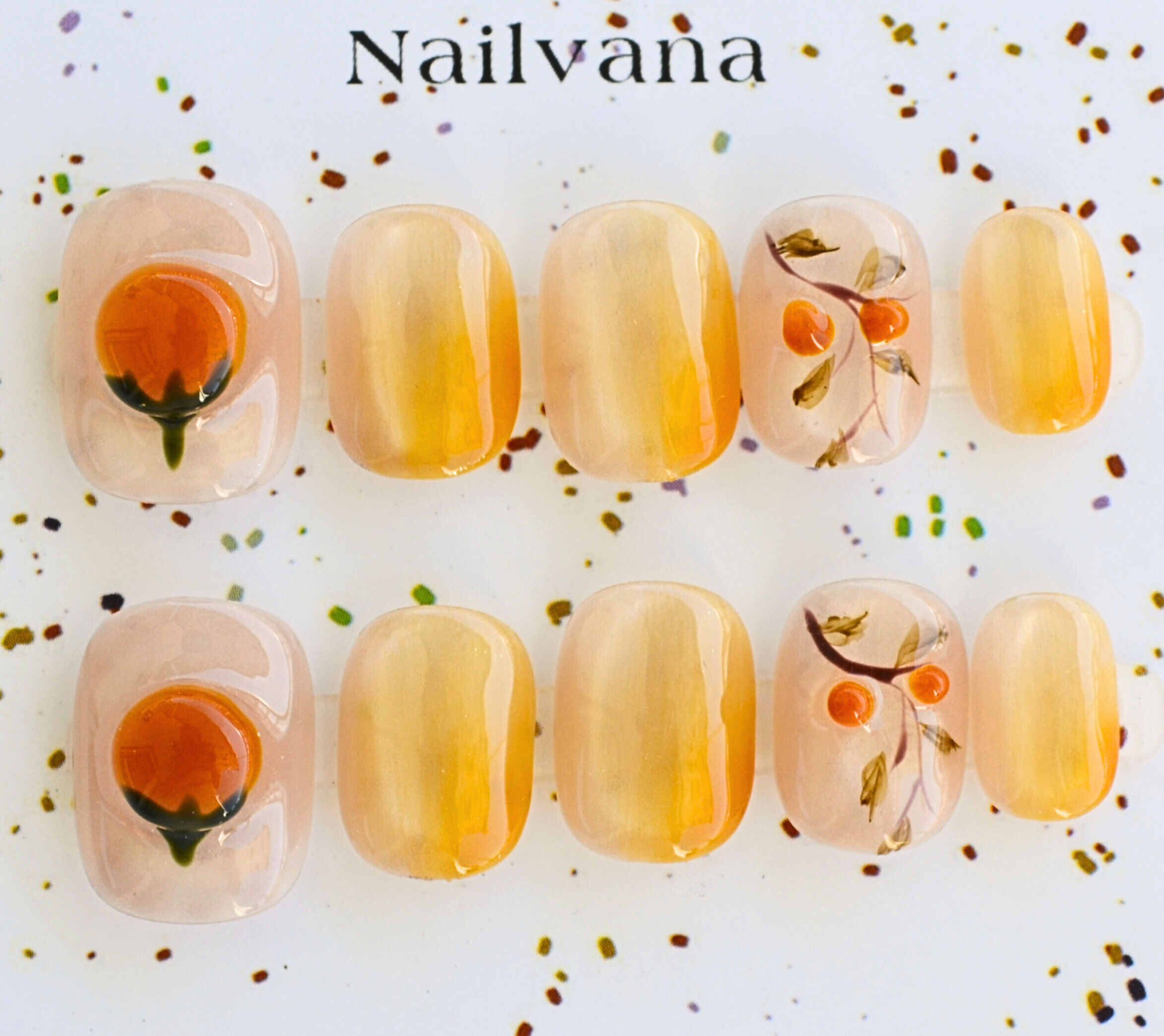 Nailvana Handmade Winter Λωτός Nails