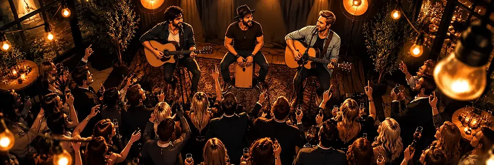 Trubadur, duo og trio med live musikk til firmafest og arrangement i Trondheim