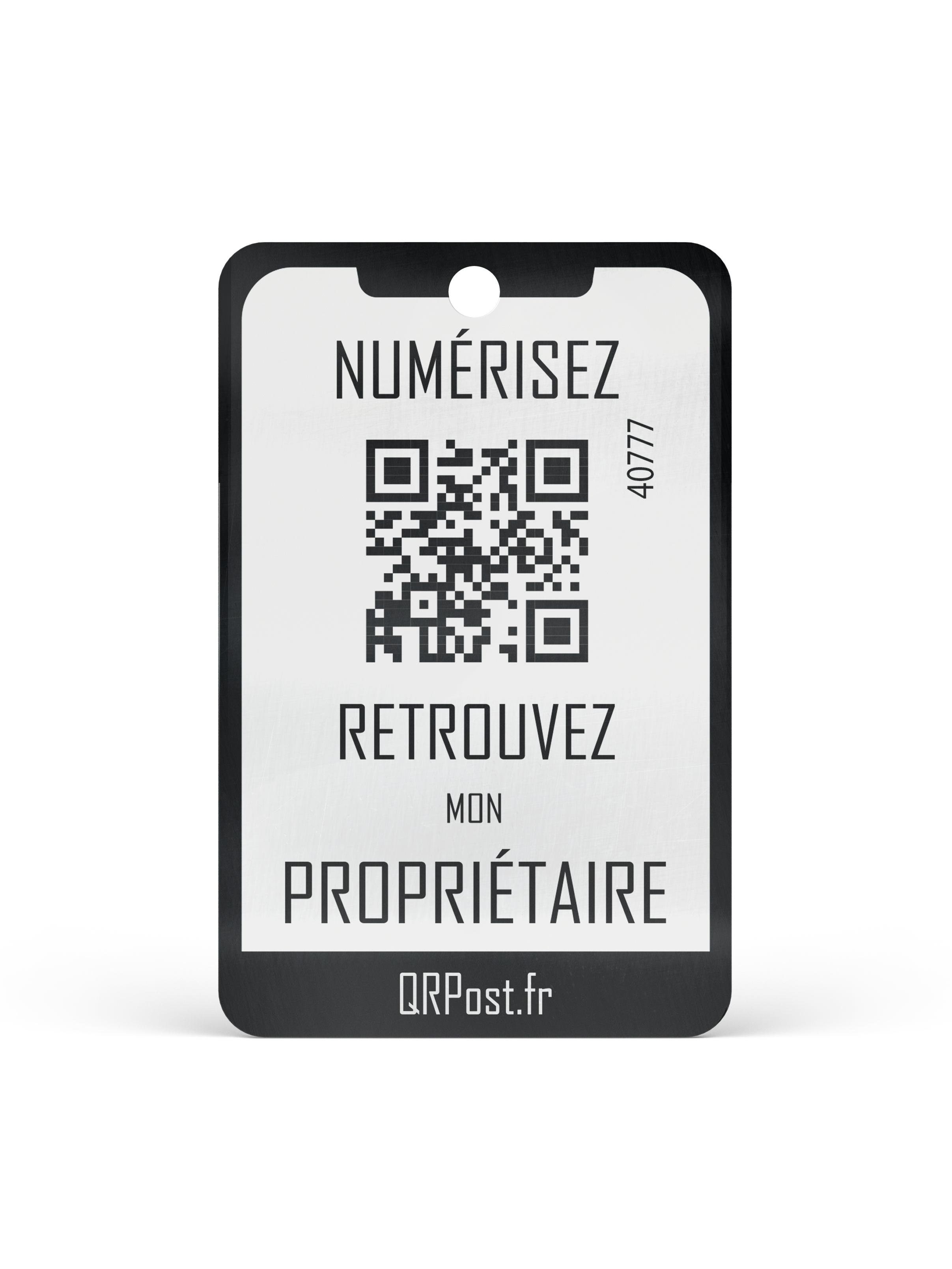 Carte baggage en aluminium