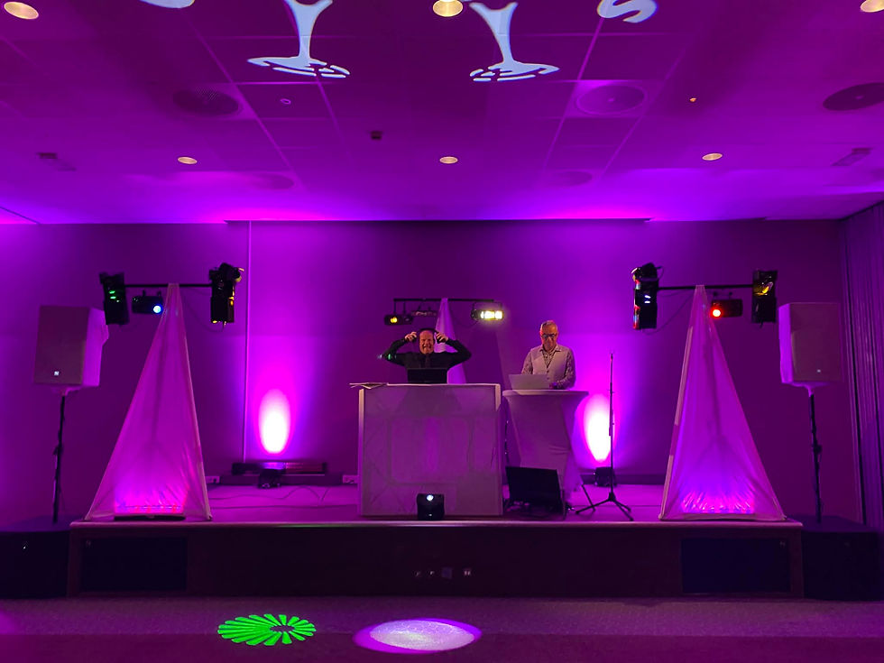 DJ med profesjonell lyd og lysrigg på bryllup i Tønsberg