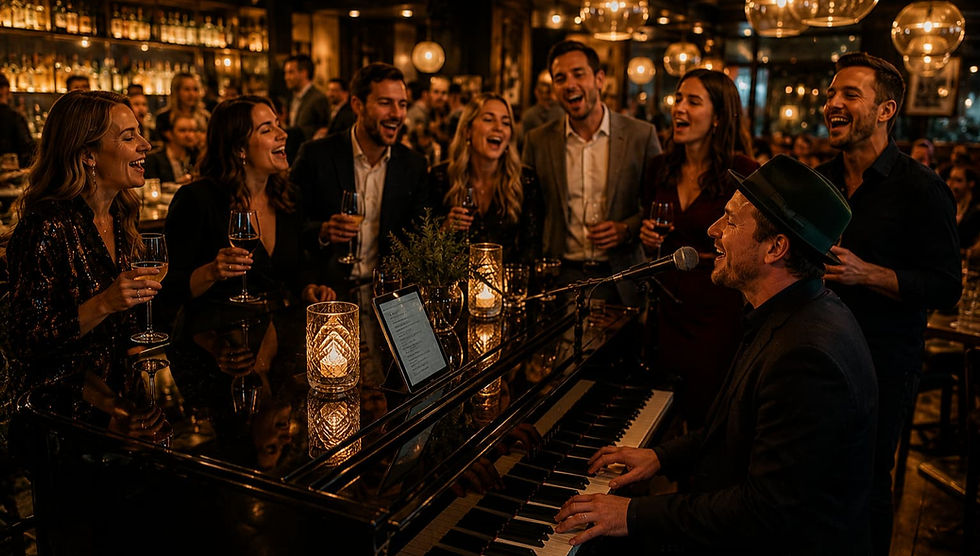 Pianoentertainer og pianobar med live musikk i Bergen