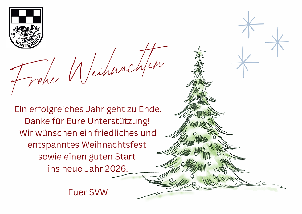 Frohe Weihnachten!