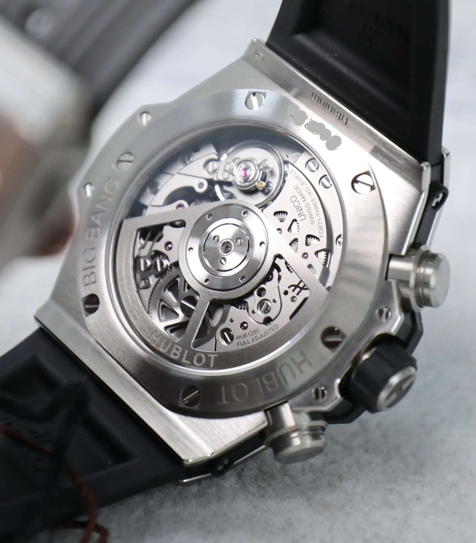 Hublot Big Bang Unico - 42mm Titanium - Factory Diamond Bezel