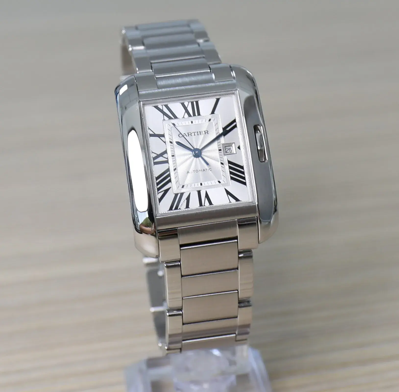 Cartier Tank Anglaise - Large - 39mm - Roman Dial - Full Steel